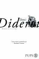 Cover of: Denis Diderot by textes réunis et présentés par Raymond Trousson.
