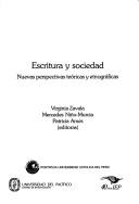 Cover of: Escritura y sociedad by Virginia Zavala, Mercedes Niño-Murcia, Patricia Ames (editoras).