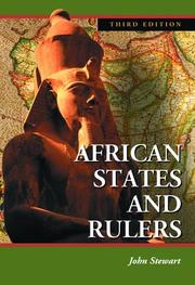 Cover of: African States And Rulers | John Stewart