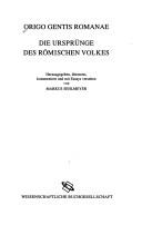 Cover of: Origo Gentis Romanae =: Die Ursprünge des römischen Volkes