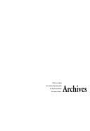 Cover of: Archives by Archives départementales des Bouches-du-Rhône.