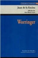 Worringer by Juan de la Encina