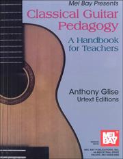 Cover of: Classical guitar pedagogy: a handbook for teachers