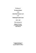 Cover of: Reports of the Special Masters of the United States Supreme Court in the Submerged Lands Cases | 