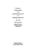 Cover of: The reports of the special masters of the United States Supreme Court in the submerged lands cases, 1949-1987: with commentary