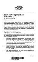 Scott on computer law by Scott, Michael D., Michael D. Scott