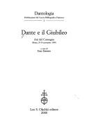 Cover of: Dante e il giubileo: atti del Convegno, Roma, 29-30 novembre 1999