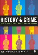 Cover of: History and crime