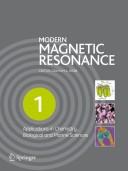Cover of: Modern magnetic resonance by Graham A. Webb, ed.