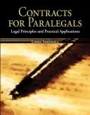 Cover of: Contracts for Paralegals by Linda A. Spagnola