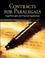 Cover of: Contracts for paralegals