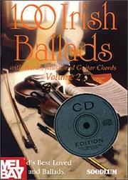 Cover of: 100 Irish Ballads VOlume 2 With Words, Music & Guitar Chords
