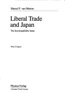 Cover of: Liberal Trade and Japan by M. F. Von Marion