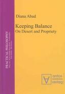 Cover of: Keeping balance by Diana Abad