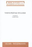 Unius poetae sylloge by Loriano Zurli