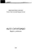 Cover of: Alto Catatumbo: región y ambiente: Primer tomo de la investigación sobre siglo XX en la ciudad de Ocaña.