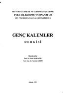 Cover of: Genç kalemler: dergisi