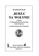 Cover of: "Burza" na Wołyniu by Władysław Filar, Władysław Filar