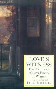 Cover of: Love's Witness: Five Centuries of Love Poetry by Women
