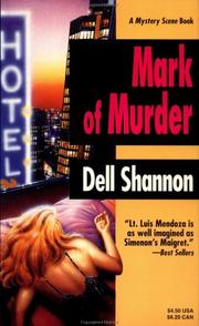 Cover of: Mark of Murder: A Mystery Scene Book