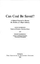 Cover of: Can coal be saved? by Robinson, Colin