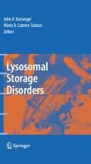Cover of: Lysosomal storage disorders by [edited by] John A. Barranger, Mario A. Cabrera-Salazar.