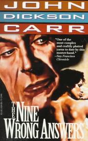 Cover of The Nine Wrong Answers
