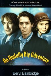Cover of: An Awfully Big Adventure (Bainbridge, Beryl) by Bainbridge, Beryl