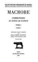 Cover of: Commentaire au Songe de Scipion by Ambrosius Aurelius Theodosius Macrobius