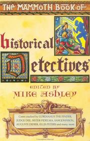 Cover of: The Mammoth Book of Historical Detectives by Michael Ashley