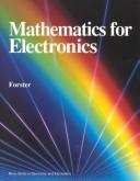 Cover of: Mathematics for electronics