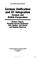 Cover of: German Unification and EC Integration