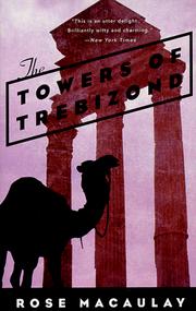 Cover of: The Towers of Trebizond by Thomas Babington Macaulay
