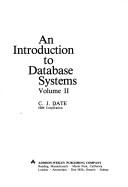 An introduction to database systems by C. J. Date