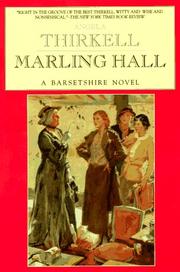 Cover of: Marling Hall: A Barsetshire Novel