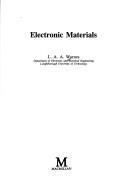 Cover of: Electronic materials.