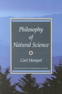 Cover of: Philosophy of natural science by Carl Gustav Hempel