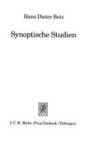 Cover of: Synoptische Studien