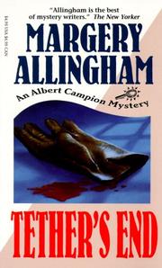 Cover of: Tether's End by Margery Allingham