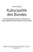 Cover of: Kulturpolitik des Bundes