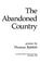 Cover of: Abandoned Country (Carnegie-Mellon Poetry)