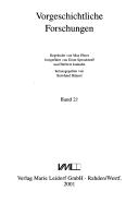 Cover of: Soziochronologische Studien zum Jung- und Sp atneolithikum im Mittelelbe-Saale-Gebiet