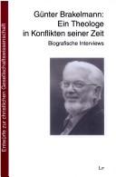 Cover of: Ein Theologe in Konflikten seiner Zeit: biografische Interviews
