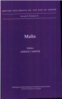 Cover of: Malta by editor Simon C. Smith.
