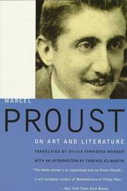 Marcel Proust on art and literature, 1896-1919