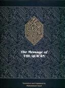 Cover of: message of the Qur