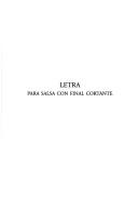 Cover of: Letra para salsa con final cortante