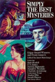 Cover of: Simply the Best Mysteries: Edgar Award Winners and Front-Runners