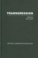 Cover of: Transgression by edited by Chris Jenks.