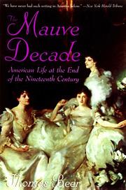 The Mauve Decade by Thomas Beer